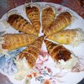 صورة من Marwa Mansouri، شاركها بعد تجربة وصفة لي كورني مالحين بصلصة الجبن والدجاج 👌😋