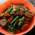 Cooksnap dari sulistiyanti wahyudi21 untuk resep Buncis Bakso Tumis Pedas