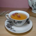 Cooksnap shazrina semasa beliau membuat Rosebud Tea.