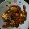 Cooksnap dari rozzy nauriqsa untuk resep Kepiting Saus Tiram Pedas