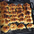 El cooksnap de Carina Viviana Scocco cuando hizo Medialunas de manteca(Express).