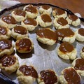 El cooksnap de ડꫀlꫀꪀꫀ vꫀᧁꪖ cuando hizo Pepas de membrillo y dulce de leche sin manteca.