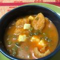 El cooksnap de Regina Bzc cuando hizo Caldillo de jitomate con queso y nopales.