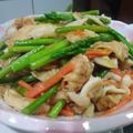 麗麗 的 蘆筍炒豆包 cooksnap