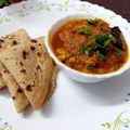 Madhu Jain का कुकस्नैप जब उन्होंने बेसन के चीले की सब्जी (besan ke cheele ki sabzi recipe in Hindi) बनाया था।