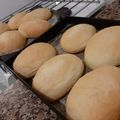 El cooksnap de Lila Marquez cuando hizo Pan Casero para Choripanes.