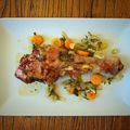 El cooksnap de CocinarParaCuatro cuando hizo Muslos de pavo asados, en horno o churrasquera (grill de gas).