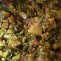Vandna bosamiya's cooksnap of when they made ચોળી બટાકા નું શાક (Chori Bataka Shak Recipe In Gujarati).