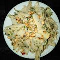 Cooksnap của Thu Mèo khi họ làm theo món Măng nộm chay