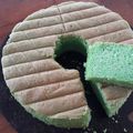 Cooksnap dari anna Taswan untuk resep Sponge cake / bolu pandan (no obat2an)