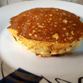 El cooksnap de Armando Sulbaran cuando hizo Hot Cakes (panqueques yankees).