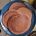 El cooksnap de Paula MW cuando hizo Tortitas de avena y plátano.