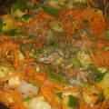 El cooksnap de Tatiana Caro cuando hizo Budín de zapallito, zanahoria y choclo cremoso.