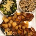 Sly J Miles's cooksnap of when they made Salmon with Caramelized Pears and Onions.