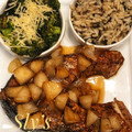 Sly J Miles's cooksnap of when they made Salmon with Caramelized Pears and Onions.