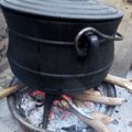 El cooksnap de Luis Alberto Cruz cuando hizo Locro.