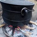 El cooksnap de Luis Alberto Cruz cuando hizo Locro.