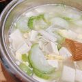 龔紫妍 的 絲瓜豆腐湯 cooksnap
