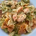 El cooksnap de Irene-Guirao cuando hizo Espaguetti con ajo, guindilla y gambas.
