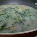 Cooksnap dari Erleine Rastiani untuk resep Bobor pelangi (bayam, labu Siam dan wortel)