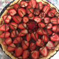 El cooksnap de Alison Segredo cuando hizo Tarta de frutillas con dulce de leche 🍓.