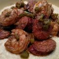 NCCook's cooksnap of when they made BP's N'Orleans Shrimp n Grits.
