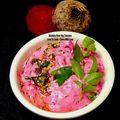 Manisha Sampat's cooksnap of when they made Beetroot Mixed Vegetable Raita.