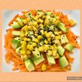 El cooksnap de Mara cuando hizo Ensalada de zanahoria, choclo y palta.