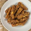 Cooksnap Dapur Yusfarisyia semasa beliau membuat 👩‍🍳Tempe Goreng Berempah.