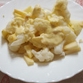 El cooksnap de Carmen cuando hizo Crema de coliflor con mostaza y queso.