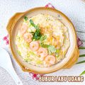 Cooksnap dari Clarissa's Kitchen untuk resep Bubur Udang Labu