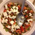 El cooksnap de Ernesto Pruneda cuando hizo Ensalada de nopales.