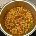 El cooksnap de Antonio Gonzalez cuando hizo Garbanzos fritos con bacon y espárragos.