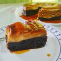 El cooksnap de Silvia Calve cuando hizo Chocoflan.