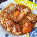 El cooksnap de Maria Merino cuando hizo Lentejas de frasco "arreglás".