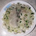 簡單煮 的 香煎鯛魚片與炒洋蔥 cooksnap