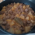 El cooksnap de Cristina cuando hizo Guiso de butifarra y patatas.