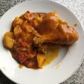 El cooksnap de Silvia González Gómez cuando hizo Pollo en salsa con patatas guisadas.