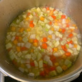 El cooksnap de alsa cuando hizo Sopa de verduras casera, muy fácil de hacer y además saludable!.