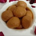 Dipa Bhattacharyya's cooksnap of when they made গুড়ের রসগোল্লা (gurer rosogolla recipe in Bengali.
