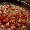 Christianna Bonk's cooksnap of when they made Jeff and Nessie's Caramelized Hotdog Slices.