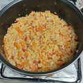 El cooksnap de Dika Elez cuando hizo Arroz con atún en conserva.