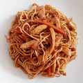 El cooksnap de Toni Martín cuando hizo Pollo a la parmesana con noodles.