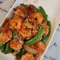 開心賴廚房 的 蘑菇清炒甜豆蝦仁 cooksnap