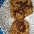 El cooksnap de VBB cuando hizo Panqueques tipo hotcakes de zanahoria.