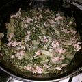 El cooksnap de Areli Pacheco cuando hizo Acelgas.