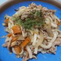 ＠ももこ's cooksnap of when they made 冷凍うどんでかんたん！醤油焼きうどん.