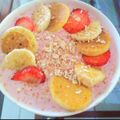 Cooksnap από Ζου Ειρηνη στη συνταγή Smoothie bowl 🍓🍌🍒🍇