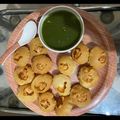 Dimpy Aacharya's cooksnap of when they made પાણી પુરી.