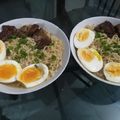 El cooksnap de Rebe Agüero Fiala cuando hizo Ramen argentino.